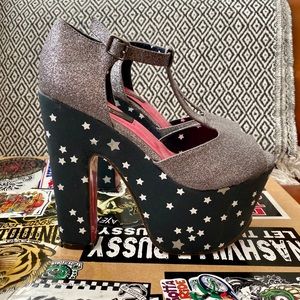 Iron Fist Platform Heels✨